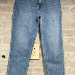 Lucky Brand Mid Rise Boyfriend Sienna Blue Denim Jeans Size 4
